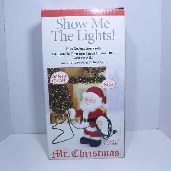 Mr Christmas "Show Me The Lights" Santa - Picture 6 of 6